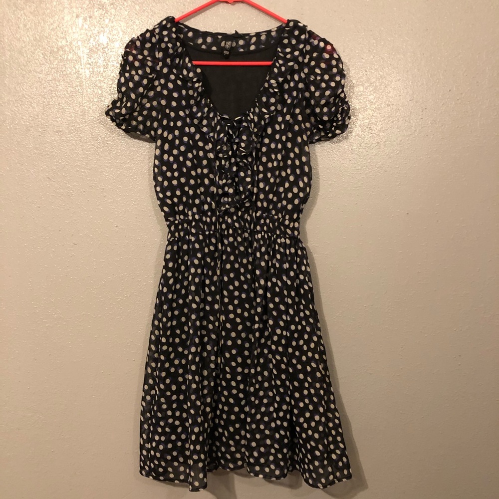 Ezra polka dot dress